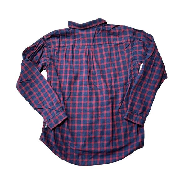 PATAGONIA Long Sleeve shirt, XL, Lightweight Flannel Red & Blue Plaid - Picture 2 of 8